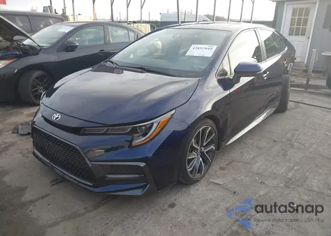 2021 Toyota Corolla Se from USA, damaged, VIN JTDP4MCE9MJ074406